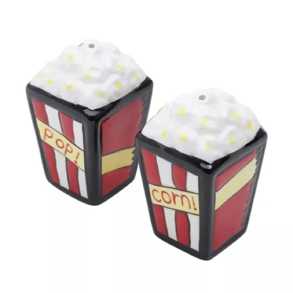 Popcorn Salt and Pepper Shakers